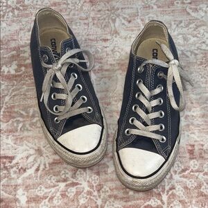 Converse Dark Blue Canvas Sneakers